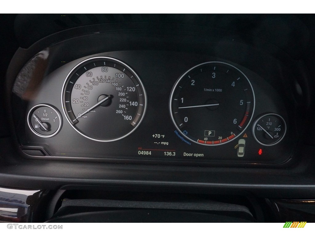 2016 5 Series 535d Sedan - Space Grey Metallic / Black photo #19