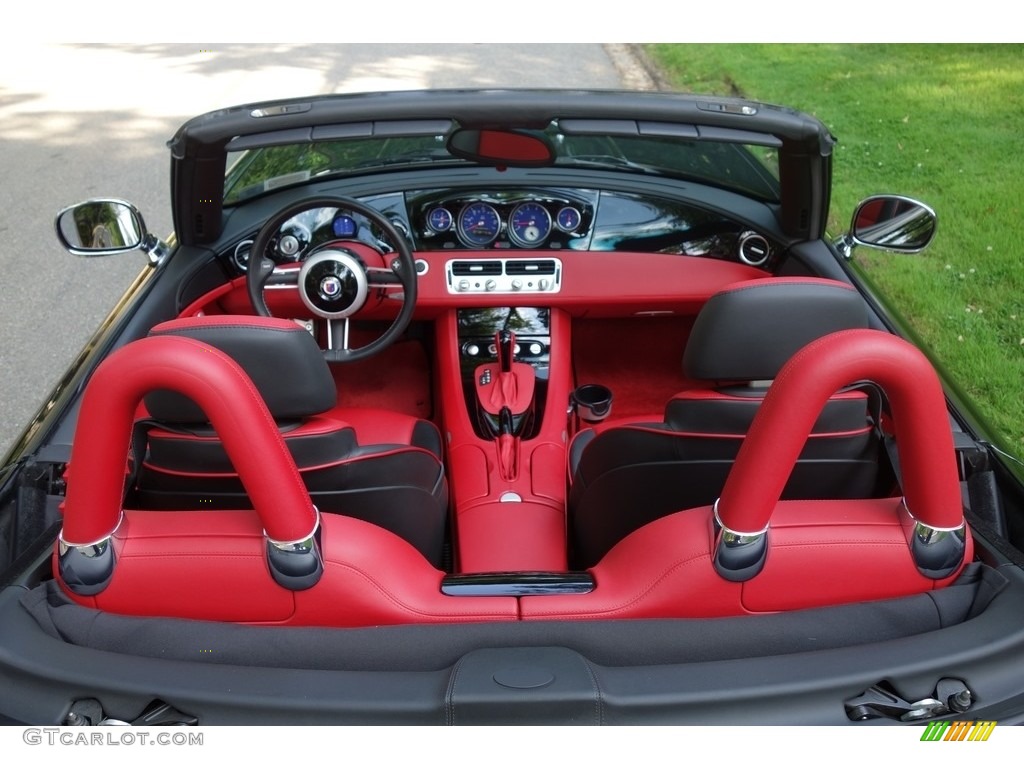 2003 BMW Z8 Alpina Roadster Sport Red/Black Dashboard Photo #121029600