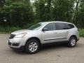 Silver Ice Metallic 2017 Chevrolet Traverse LS AWD Exterior