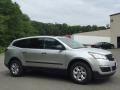 Silver Ice Metallic 2017 Chevrolet Traverse LS AWD Exterior