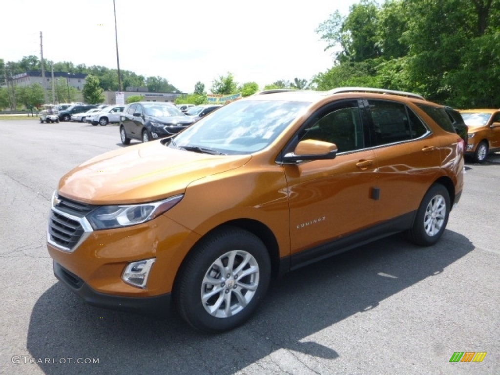 2018 Equinox LT AWD - Orange Burst Metallic / Jet Black photo #1