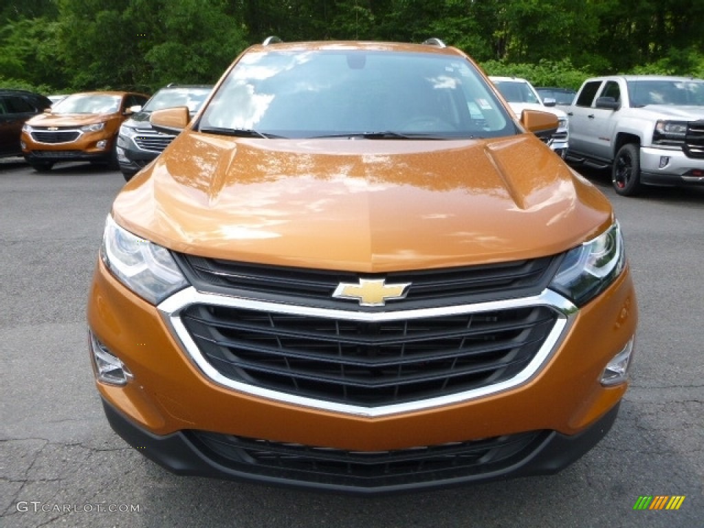 2018 Equinox LT AWD - Orange Burst Metallic / Jet Black photo #8