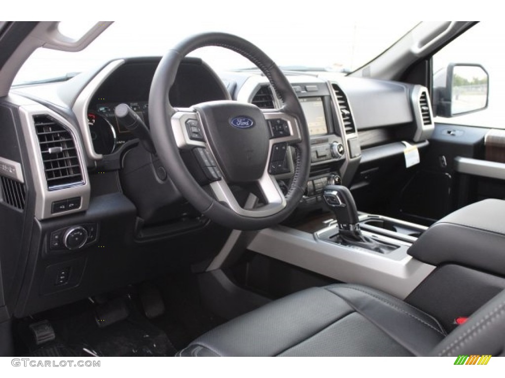 2017 F150 Lariat SuperCrew 4X4 - Magnetic / Black photo #11