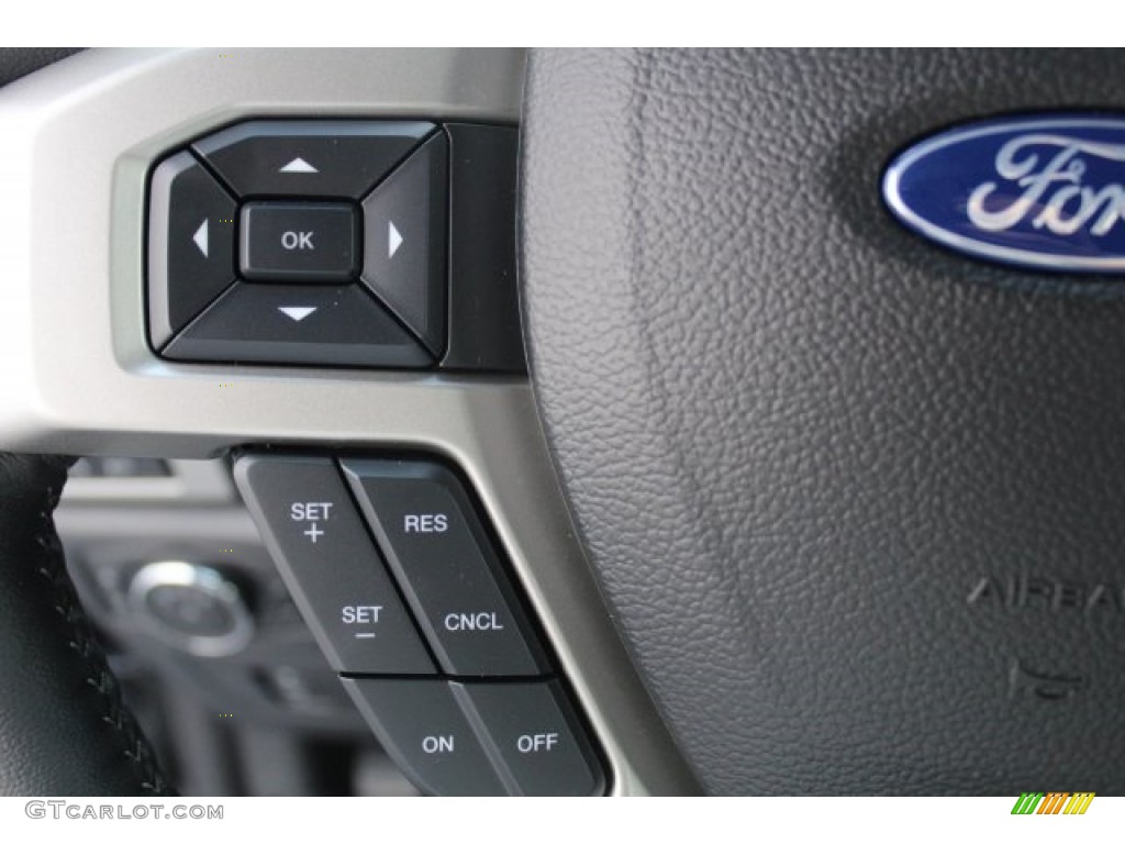 2017 F150 Lariat SuperCrew 4X4 - Magnetic / Black photo #22