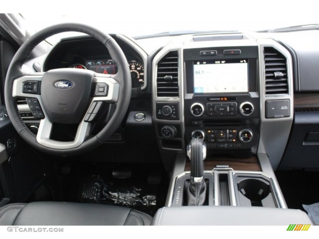 2017 F150 Lariat SuperCrew 4X4 - Magnetic / Black photo #29