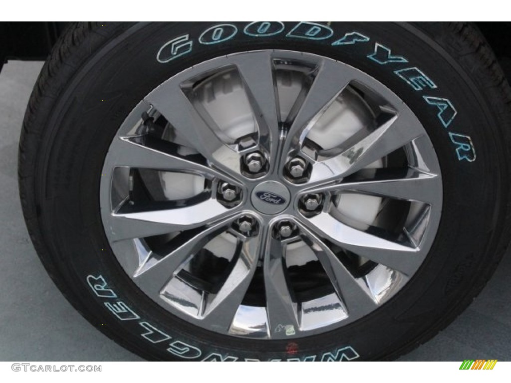 2017 F150 Lariat SuperCrew 4X4 - White Platinum / Black photo #4