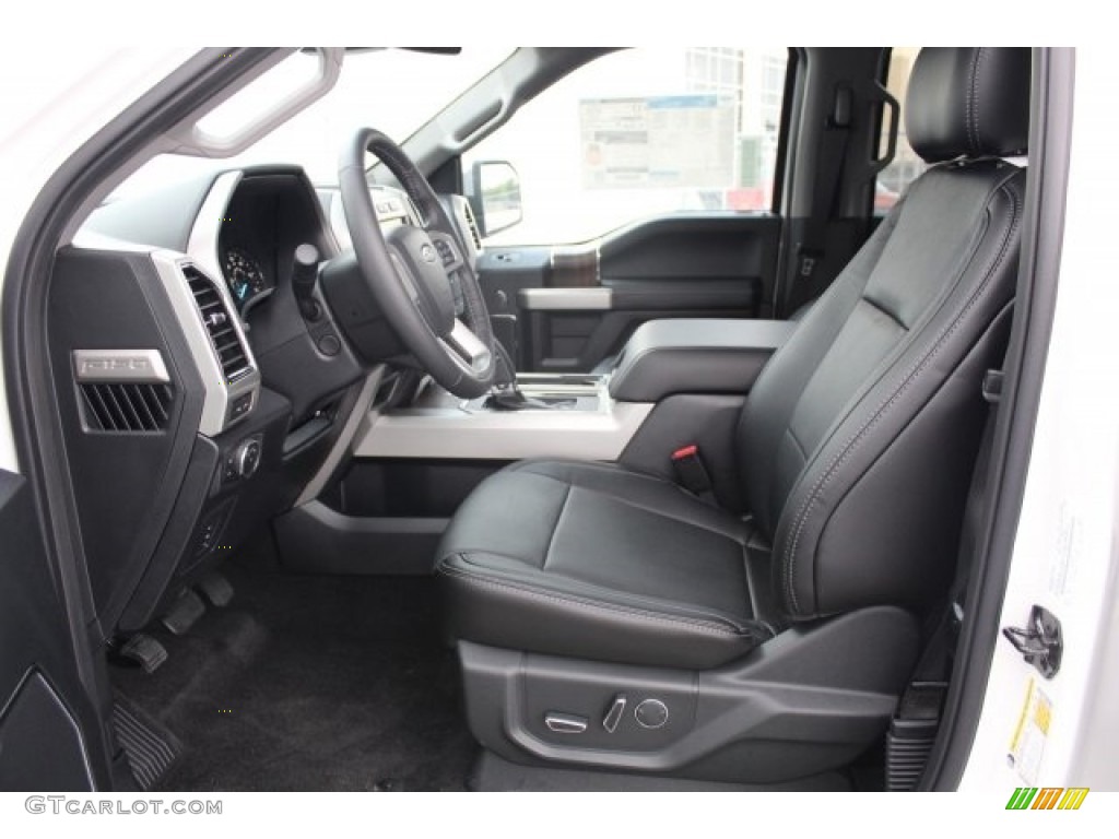 2017 F150 Lariat SuperCrew 4X4 - White Platinum / Black photo #11