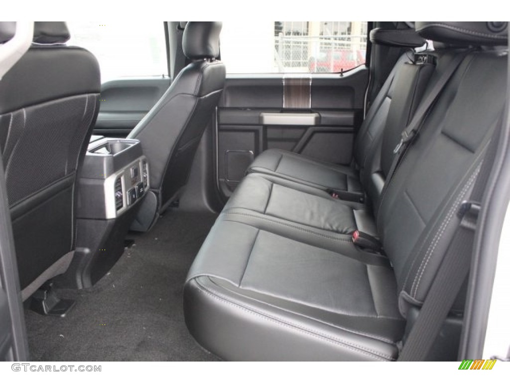 2017 F150 Lariat SuperCrew 4X4 - White Platinum / Black photo #26