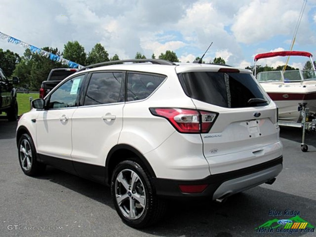 2017 Escape SE 4WD - White Platinum / Charcoal Black photo #3