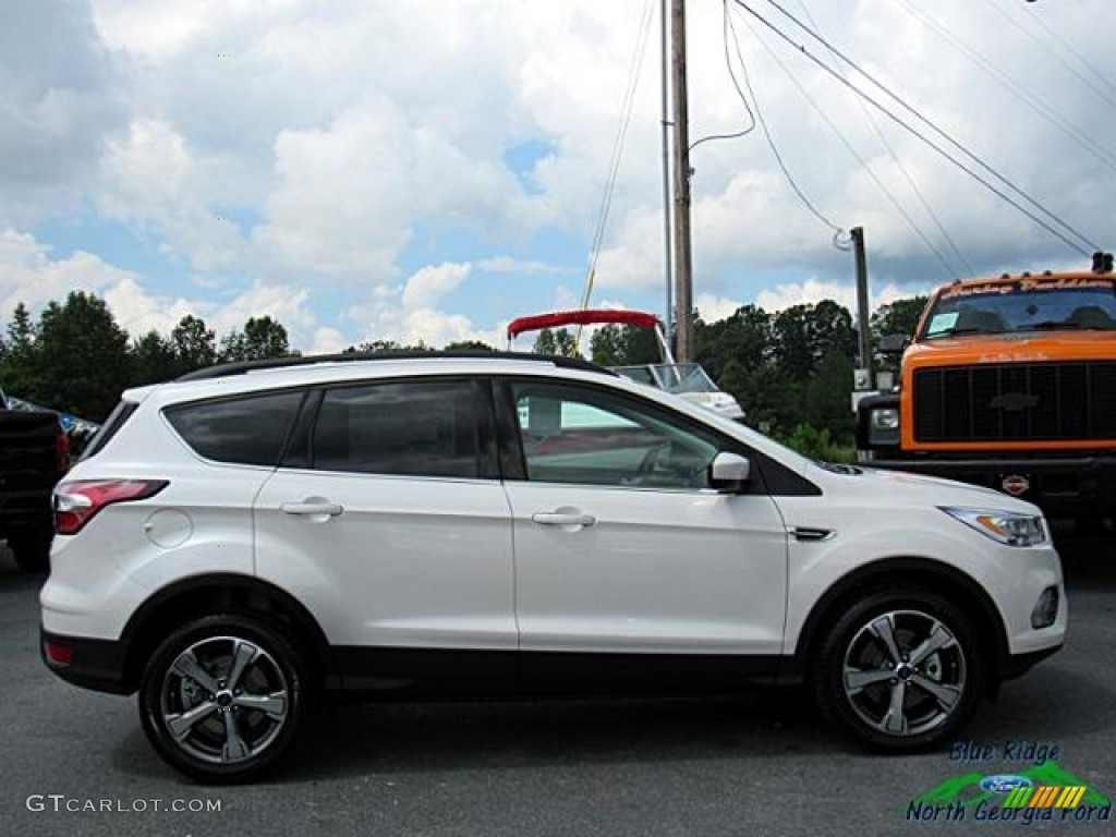 2017 Escape SE 4WD - White Platinum / Charcoal Black photo #6