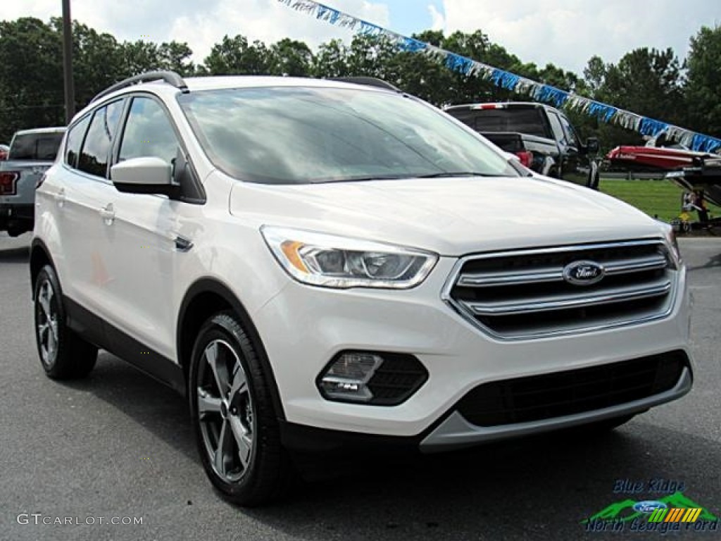 2017 Escape SE 4WD - White Platinum / Charcoal Black photo #7