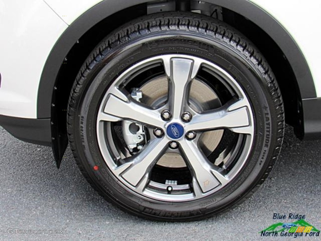 2017 Escape SE 4WD - White Platinum / Charcoal Black photo #9