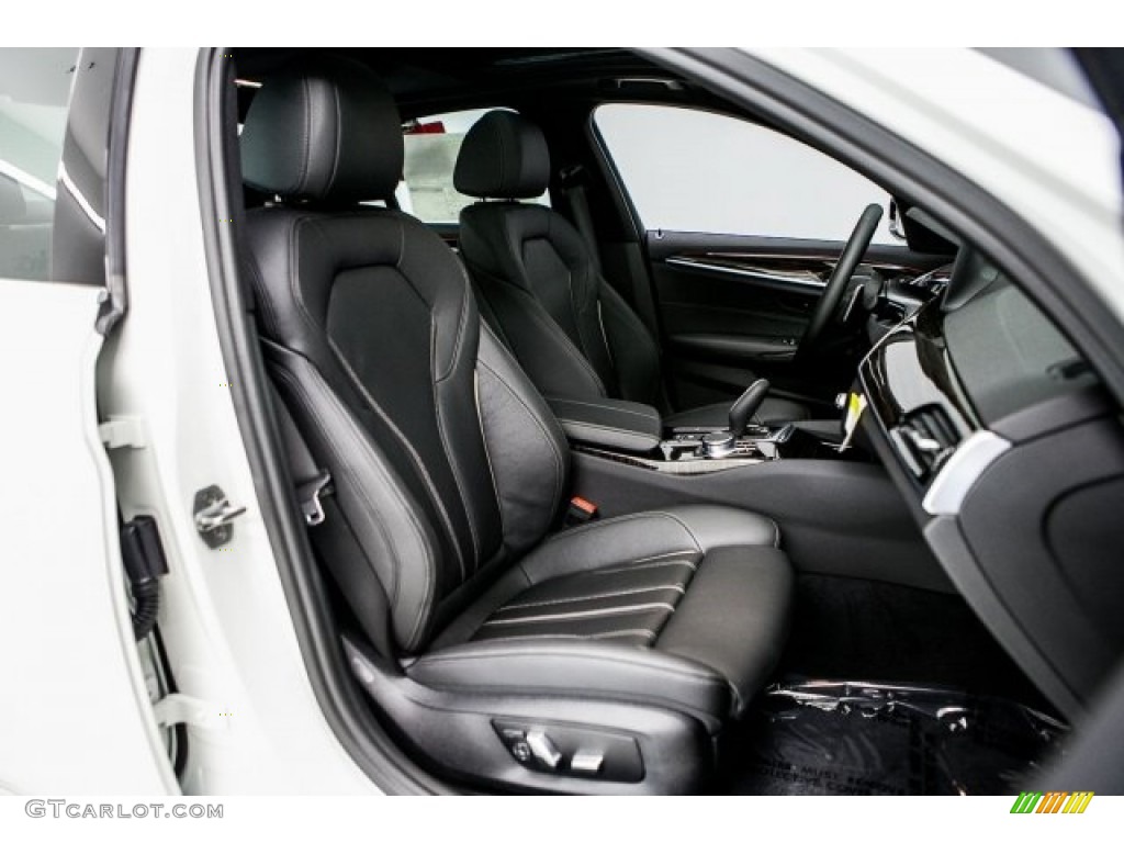 2017 5 Series 540i Sedan - Alpine White / Black photo #2