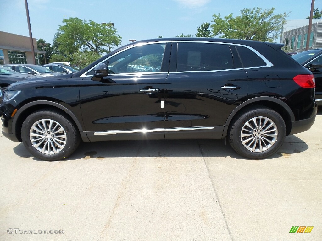 Black Velvet 2017 Lincoln MKX Select AWD Exterior Photo #121036850