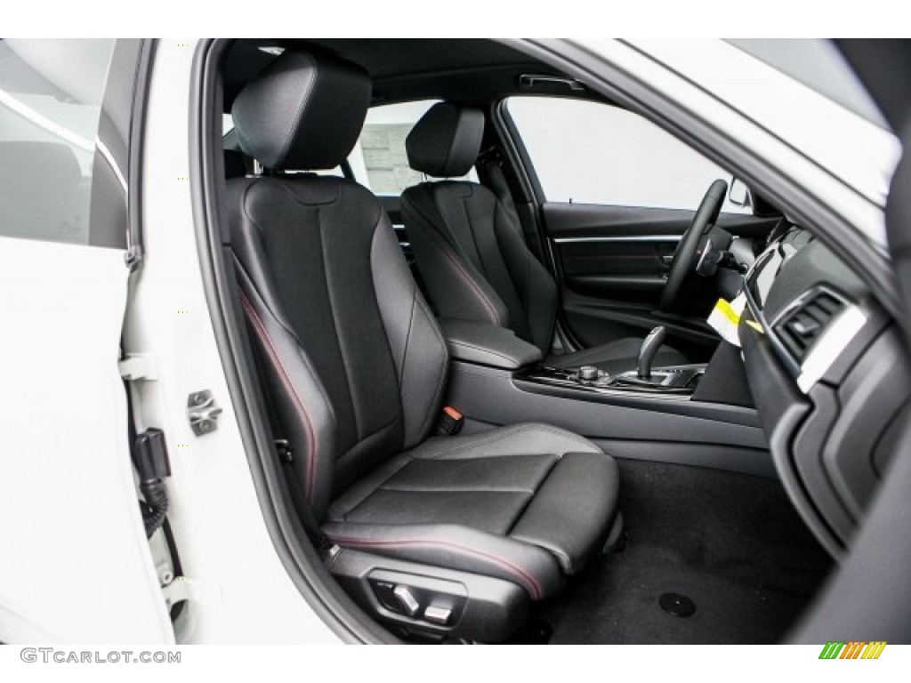 2017 3 Series 330e iPerfomance Sedan - Alpine White / Black photo #2
