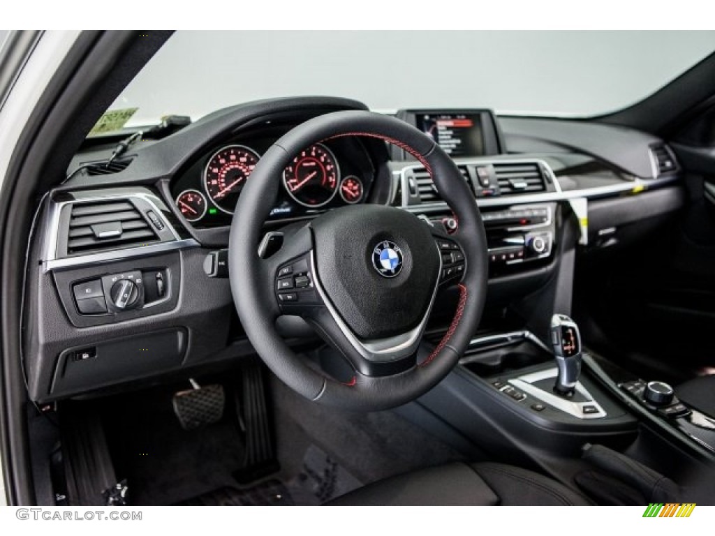 2017 3 Series 330e iPerfomance Sedan - Alpine White / Black photo #5