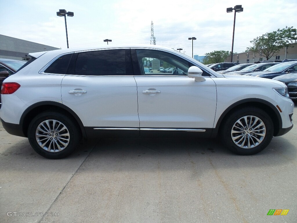 White Platinum 2017 Lincoln MKX Select AWD Exterior Photo #121037108
