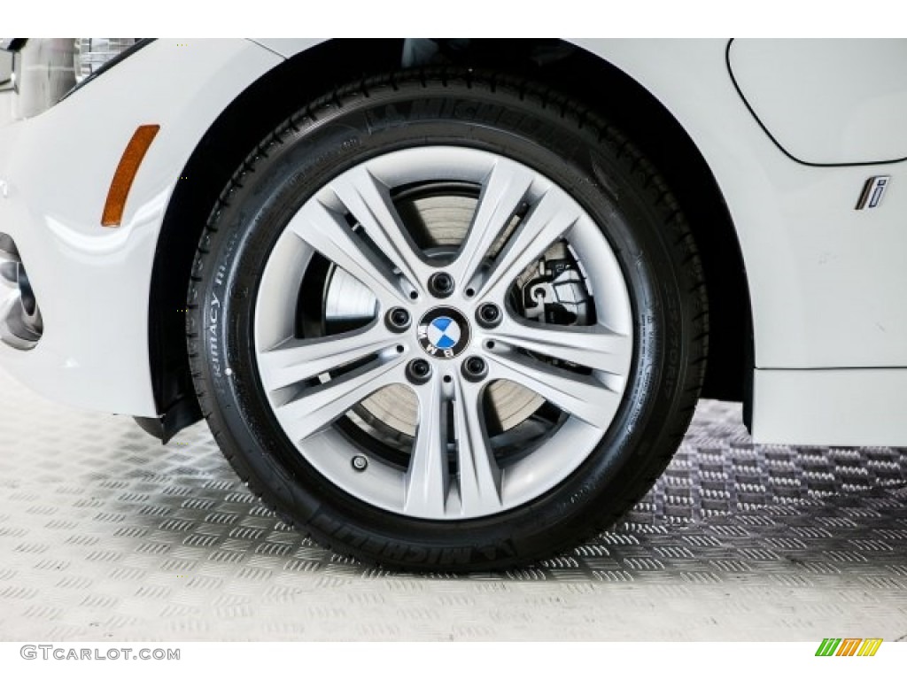 2017 3 Series 330e iPerfomance Sedan - Alpine White / Black photo #9