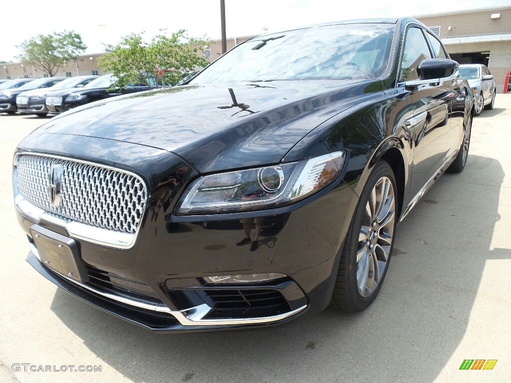 2017 Continental Reserve AWD - Diamond Black / Ebony photo #1