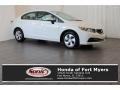 Taffeta White - Civic LX Sedan Photo No. 1