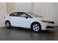 Taffeta White - Civic LX Sedan Photo No. 2