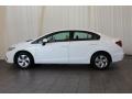 Taffeta White - Civic LX Sedan Photo No. 4