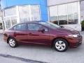 Crimson Pearl - Civic LX Sedan Photo No. 2