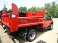 Race Red - F550 Super Duty XL Regular Cab 4x4 Dump Truck Photo No. 3