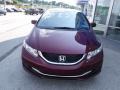 Crimson Pearl - Civic LX Sedan Photo No. 4