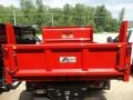 2017 Race Red Ford F550 Super Duty XL Regular Cab 4x4 Dump Truck  photo #4