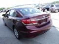 Crimson Pearl - Civic LX Sedan Photo No. 7