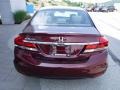 Crimson Pearl - Civic LX Sedan Photo No. 8
