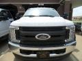 Oxford White - F550 Super Duty XL Regular Cab 4x4 Dump Truck Photo No. 2