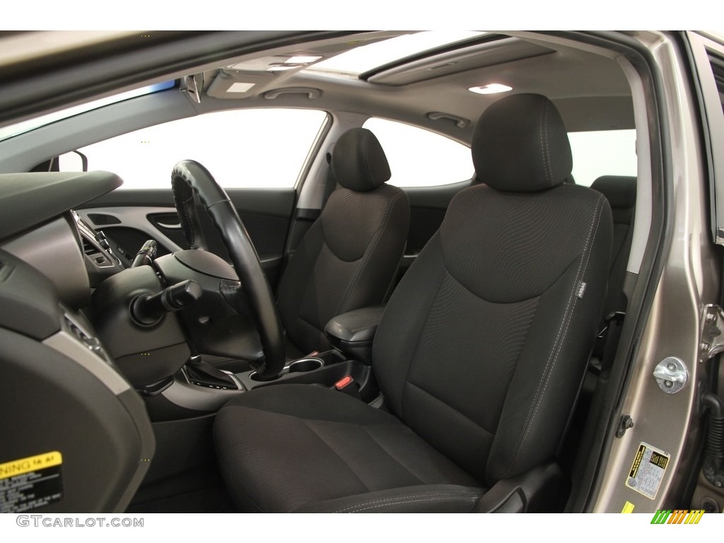 2016 Elantra Value Edition - Desert Bronze / Black photo #5