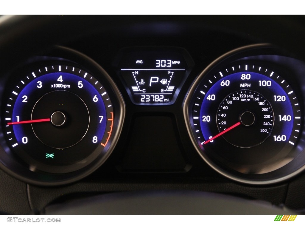 2016 Elantra Value Edition - Desert Bronze / Black photo #8
