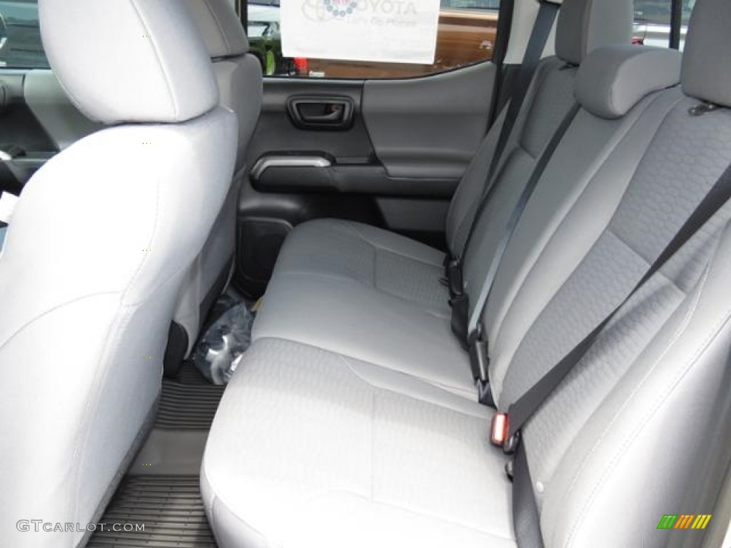 2017 Toyota Tacoma SR5 Double Cab Rear Seat Photos