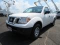 2012 Avalanche White Nissan Frontier S King Cab  photo #1