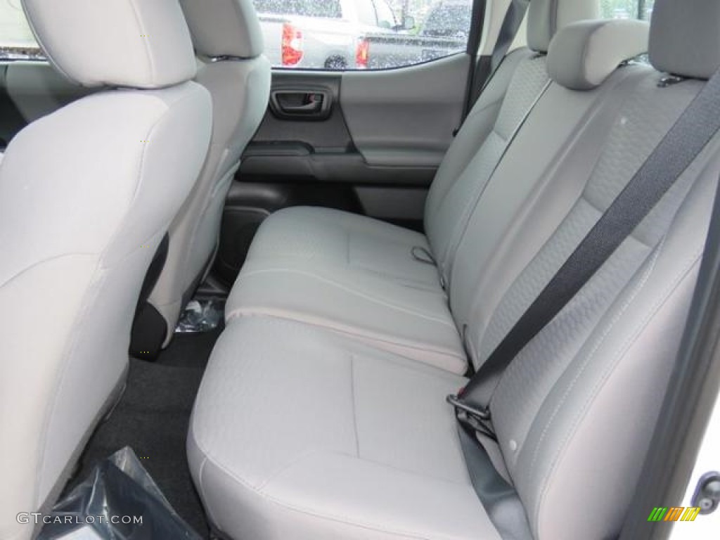 2017 Toyota Tacoma SR Double Cab Rear Seat Photos