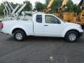 2012 Avalanche White Nissan Frontier S King Cab  photo #8