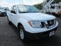 2012 Avalanche White Nissan Frontier S King Cab  photo #9