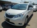 Blizzard White Pearl - Sienna XLE Photo No. 1