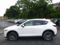 2017 Crystal White Pearl Mazda CX-5 Touring AWD  photo #3