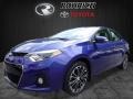 2014 Blue Crush Metallic Toyota Corolla S  photo #3