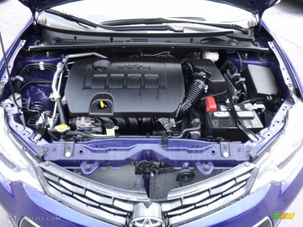 2014 Corolla S - Blue Crush Metallic / Steel Blue photo #17