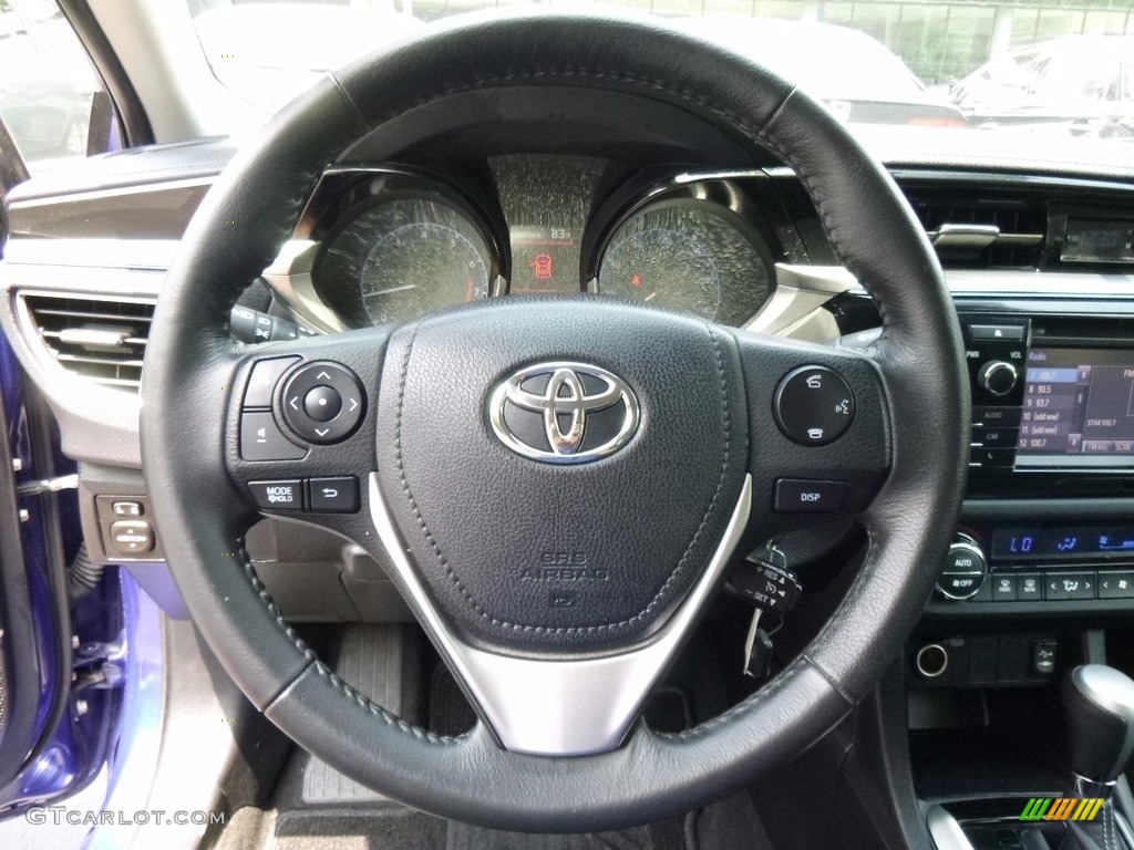 2014 Corolla S - Blue Crush Metallic / Steel Blue photo #20