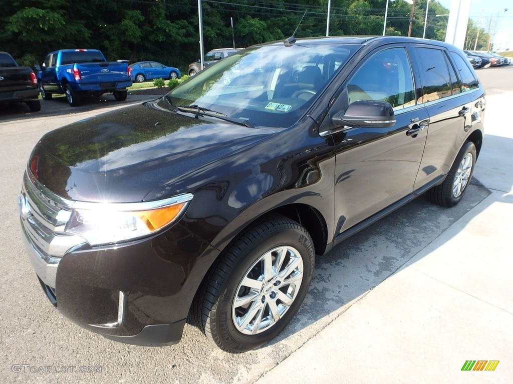 2014 Edge Limited - Kodiak Brown / Charcoal Black photo #7