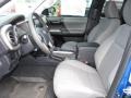 Cement Gray Front Seat Photo for 2017 Toyota Tacoma #121047887