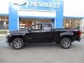 Black 2017 Chevrolet Colorado Z71 Extended Cab 4x4 Exterior