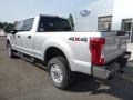 2017 Ingot Silver Ford F250 Super Duty XLT Crew Cab 4x4  photo #7