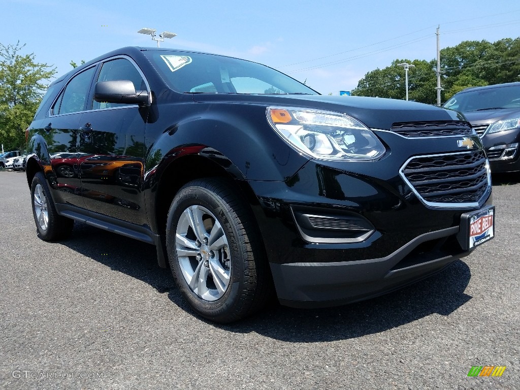 2017 Equinox LS - Black / Jet Black photo #1